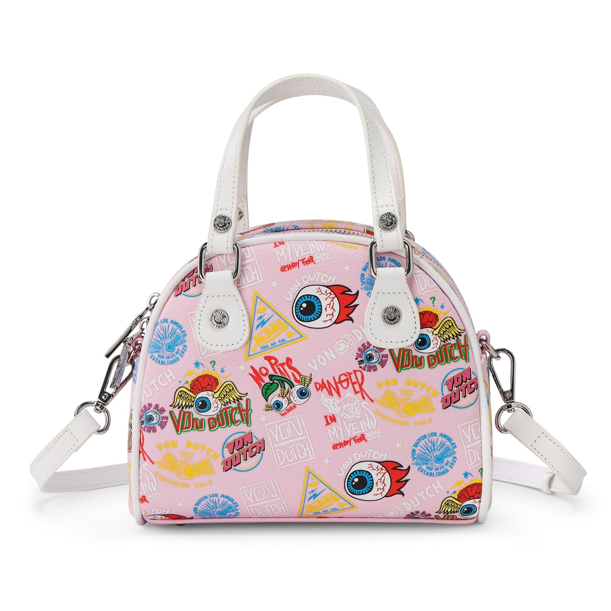 4189 Jax Bowling Bag Purse - Stylish Handbag With Adjustable Strap